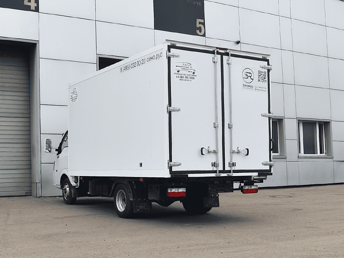 Изотермический фургон на шасси Junfeng Q35L